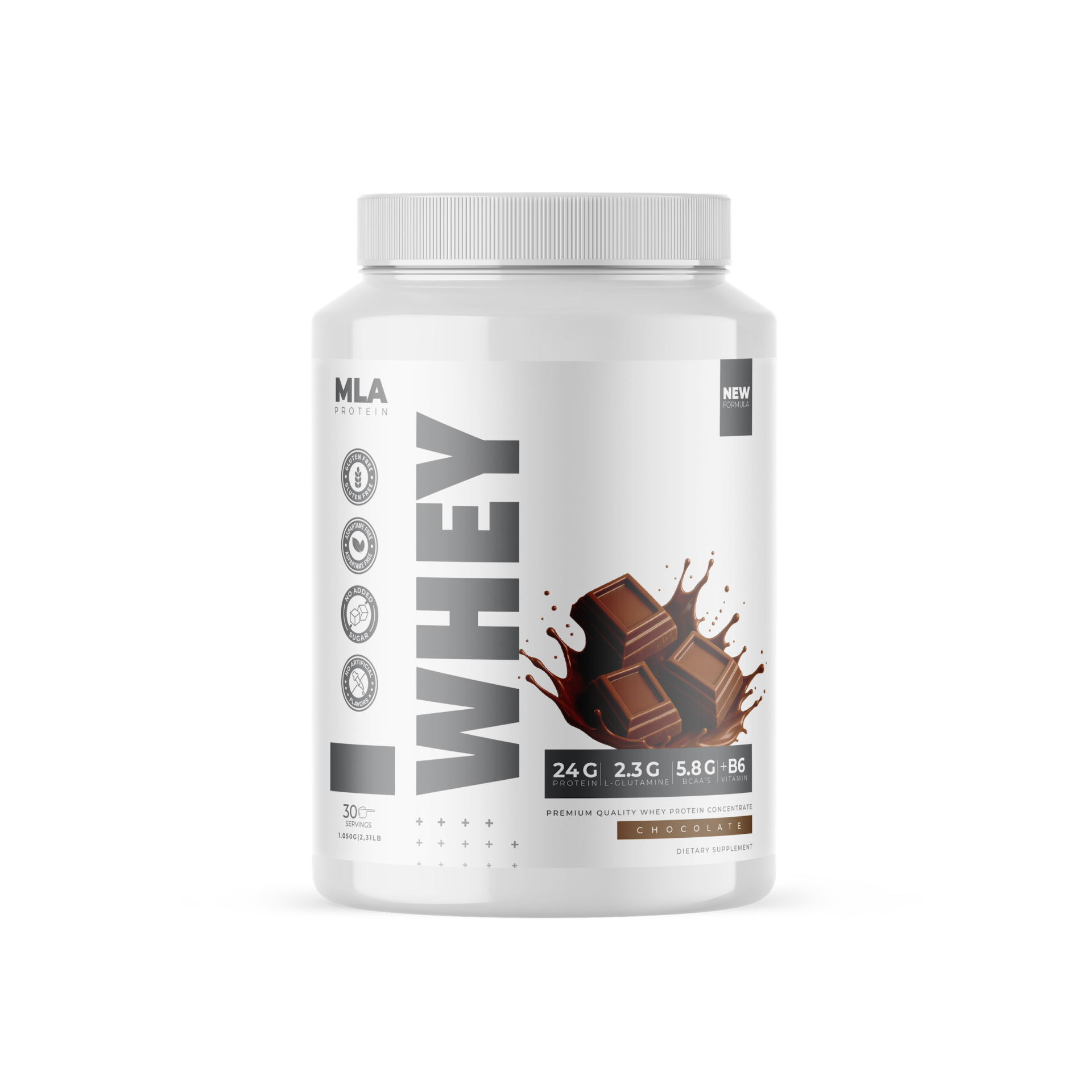 Whey Protein çikolata - 1050g (30 Servis)