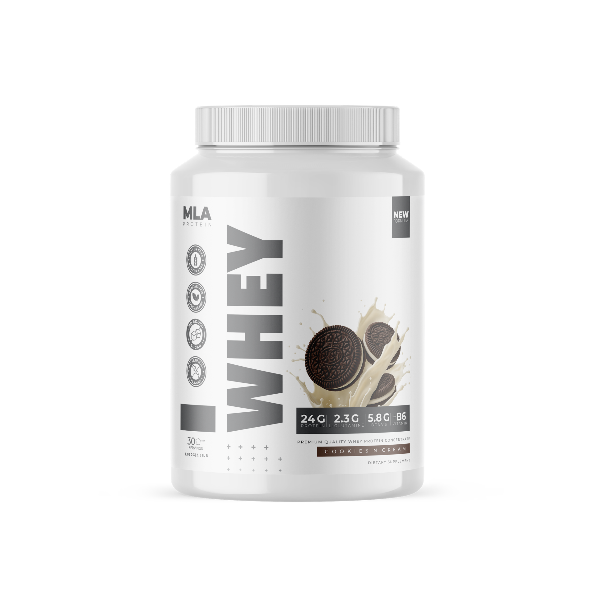 Whey Protein Oreo Cream - 1050g (30 Servis)