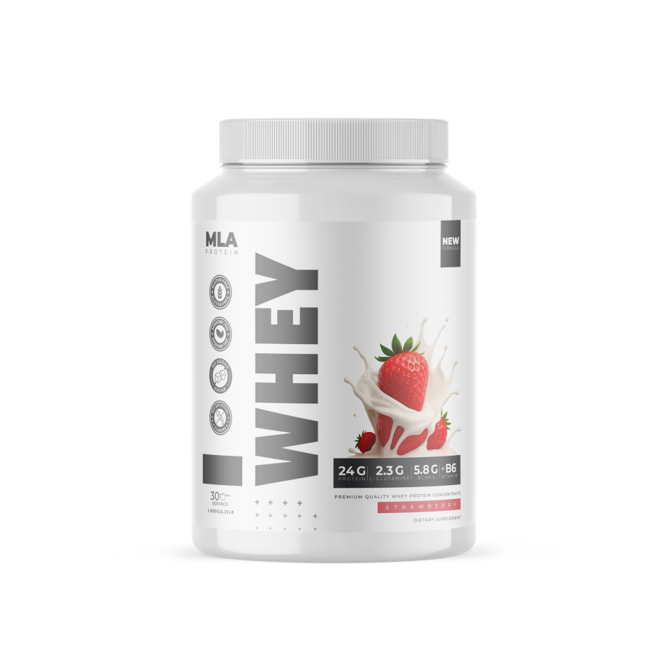Whey Protein Çilek - 1050g (30 Servis)