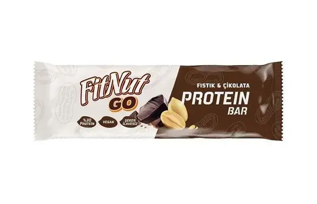 Protein Bar Fıstık & Çikolata